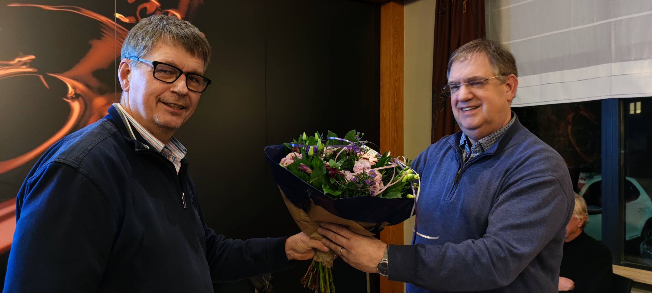 Afscheid bestuurslid John Veldman OTMV Gelderland